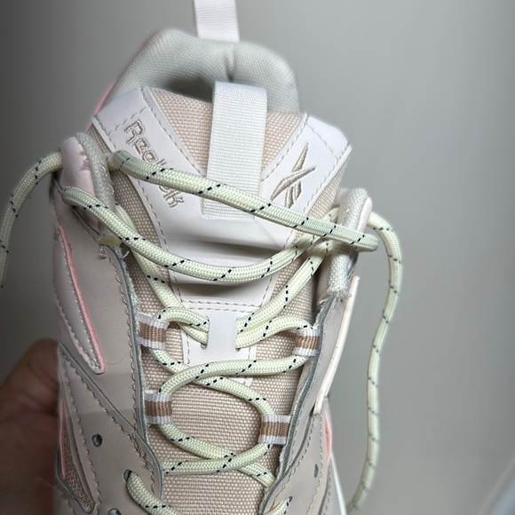 Reebok Pink and White Modern Chunky Sneakers - Picture 9 of 15